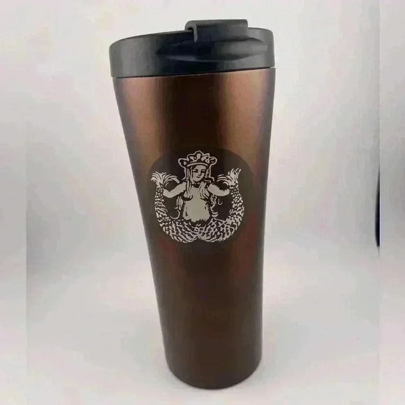 RARE Starbucks 2018 from Seattle Mermaid Melusine Stainless steel Coffee cup - Picture 1 of 5